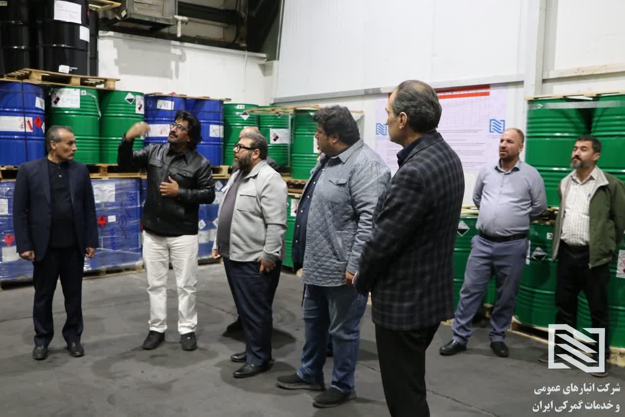 بازدید آقای دکتر شرفی مدیر مرکز آموزش مدیریت و خدمات فرودگاهی سامان از شرکت انبارهای عمومی و خدمات گمرکی فرودگاه امام خمینی(ره) 4